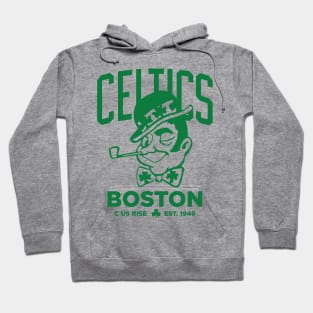 celtics boston - c us rise Hoodie